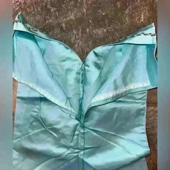 Vintage 1970’s Handmade Taffetta Jumpsuit - Picture 9 of 12